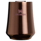 Vacuum Insulated Wine The Reserve Wine Tumbler D125V - Elegant Stemless Vacuum Insulated Wine Tumbler - Polished Rose Gold