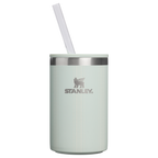 Portable Mini The Everyday Can Cooler Cup D353P - Julienne Series Portable Picnic Chiller Tote - Mist Picnic Stripe