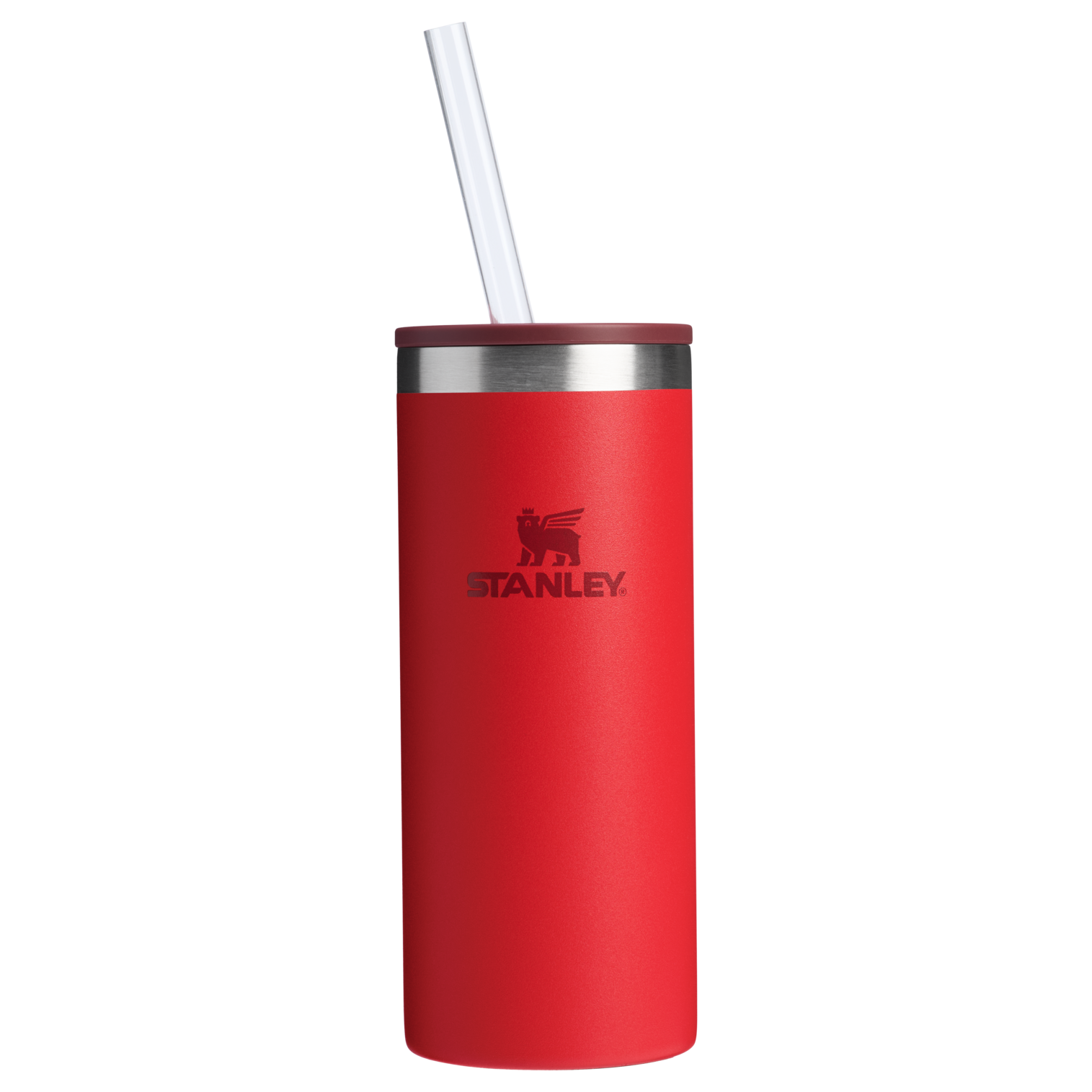 Leak-Proof Insulated The Everyday Slim Can Cooler Cup D065Q - Compact All-Weather Soft-Sided Cooler Backpack - Chili Red