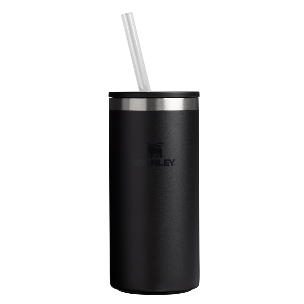 Heavy-Duty Tote The Everyday Tall Can Cooler Cup D117J - Leak-Proof Insulated Mini Cooler Bag for Lunch - Black 2.0