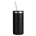Heavy-Duty Tote The Everyday Tall Can Cooler Cup D117J - Leak-Proof Insulated Mini Cooler Bag for Lunch - Black 2.0