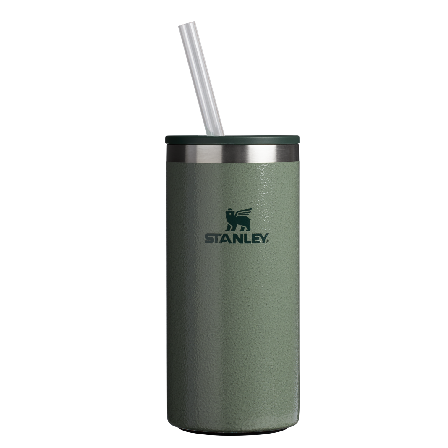 Heavy-Duty Tote The Everyday Tall Can Cooler Cup D117J - Leak-Proof Insulated Mini Cooler Bag for Lunch - Hammertone Green