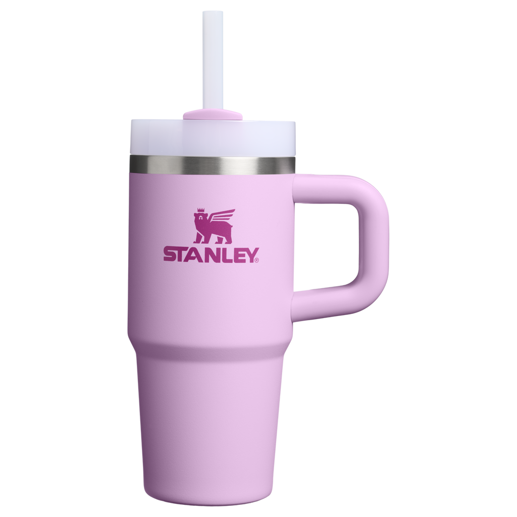 Splash-Resistant FlowState The Quencher H2.O Flowstate Tumbler D068Z - 40oz Large Capacity Car-Cup Friendly Quencher - Soft Orchid
