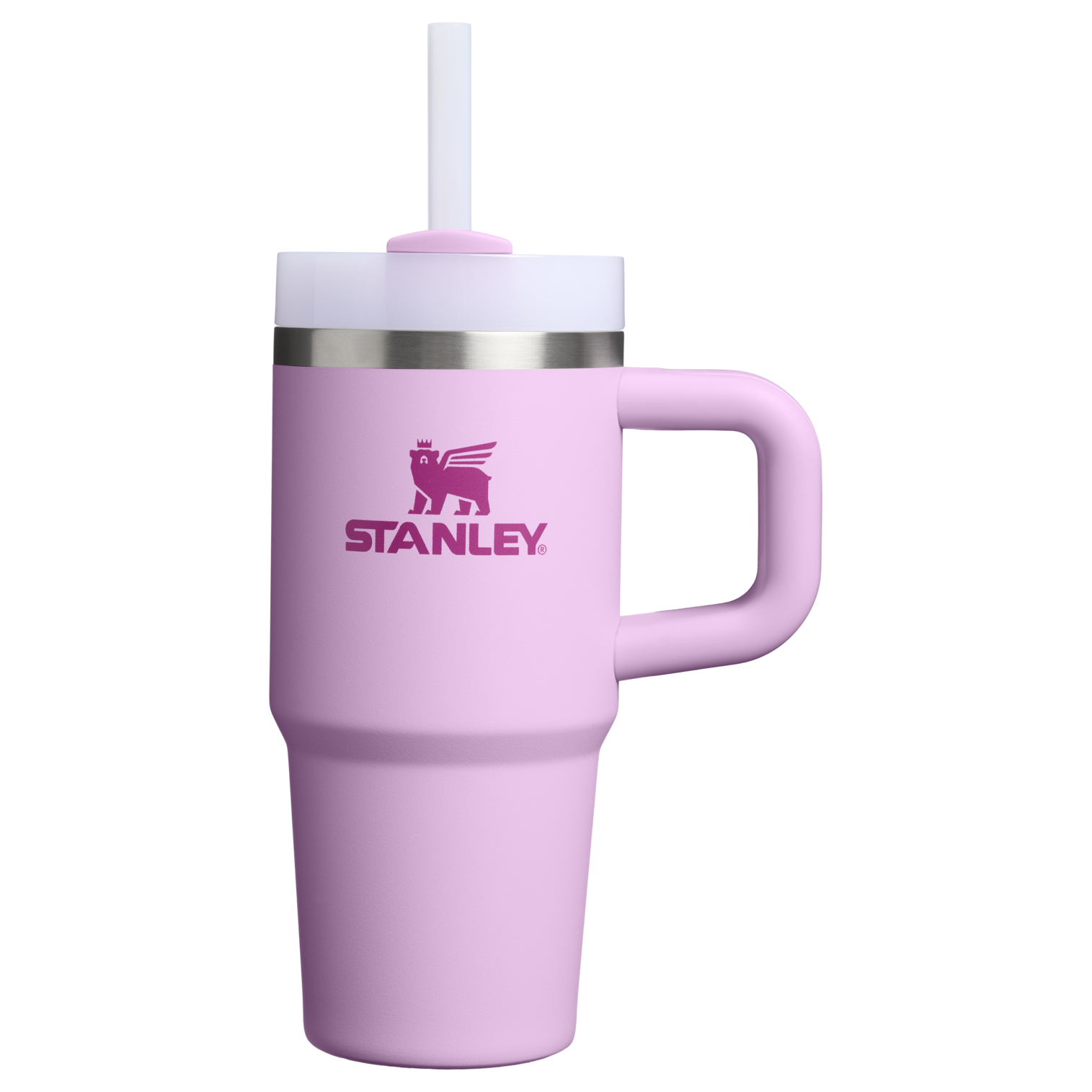 Splash-Resistant FlowState The Quencher H2.O Flowstate Tumbler D068Z - 40oz Large Capacity Car-Cup Friendly Quencher - Soft Orchid