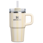 Large Capacity The Quencher H2.0 Flowstate Tumbler D344H - 40oz Large Capacity Car-Cup Friendly Quencher - Cream Picnic Stripe
