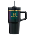 Car-Cup Friendly The Wicked for Good Quencher H2.0 Flowstate Tumbler D247R - Double-Wall Vacuum Insulated Travel Tumbler with Straw - Elphaba For Good