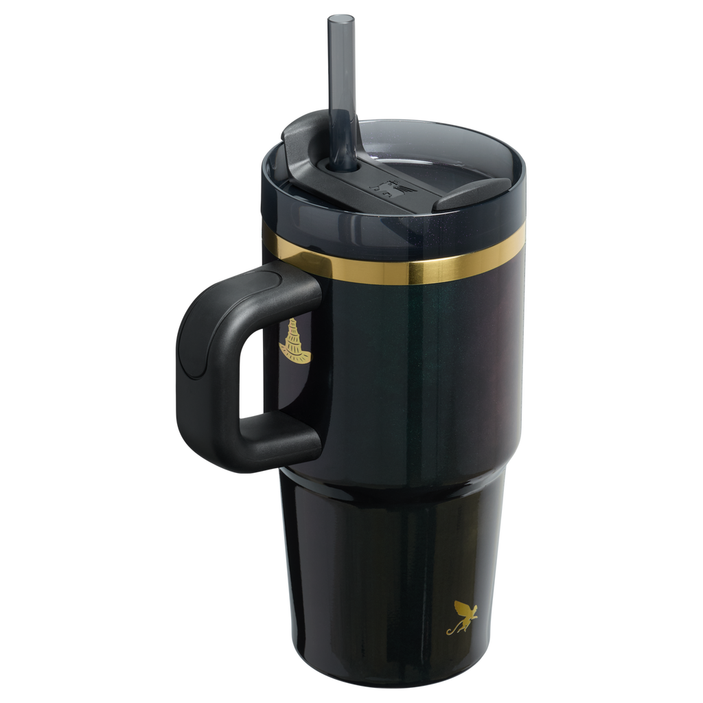 Car-Cup Friendly The Wicked for Good Quencher H2.0 Flowstate Tumbler D247R - Double-Wall Vacuum Insulated Travel Tumbler with Straw Detail