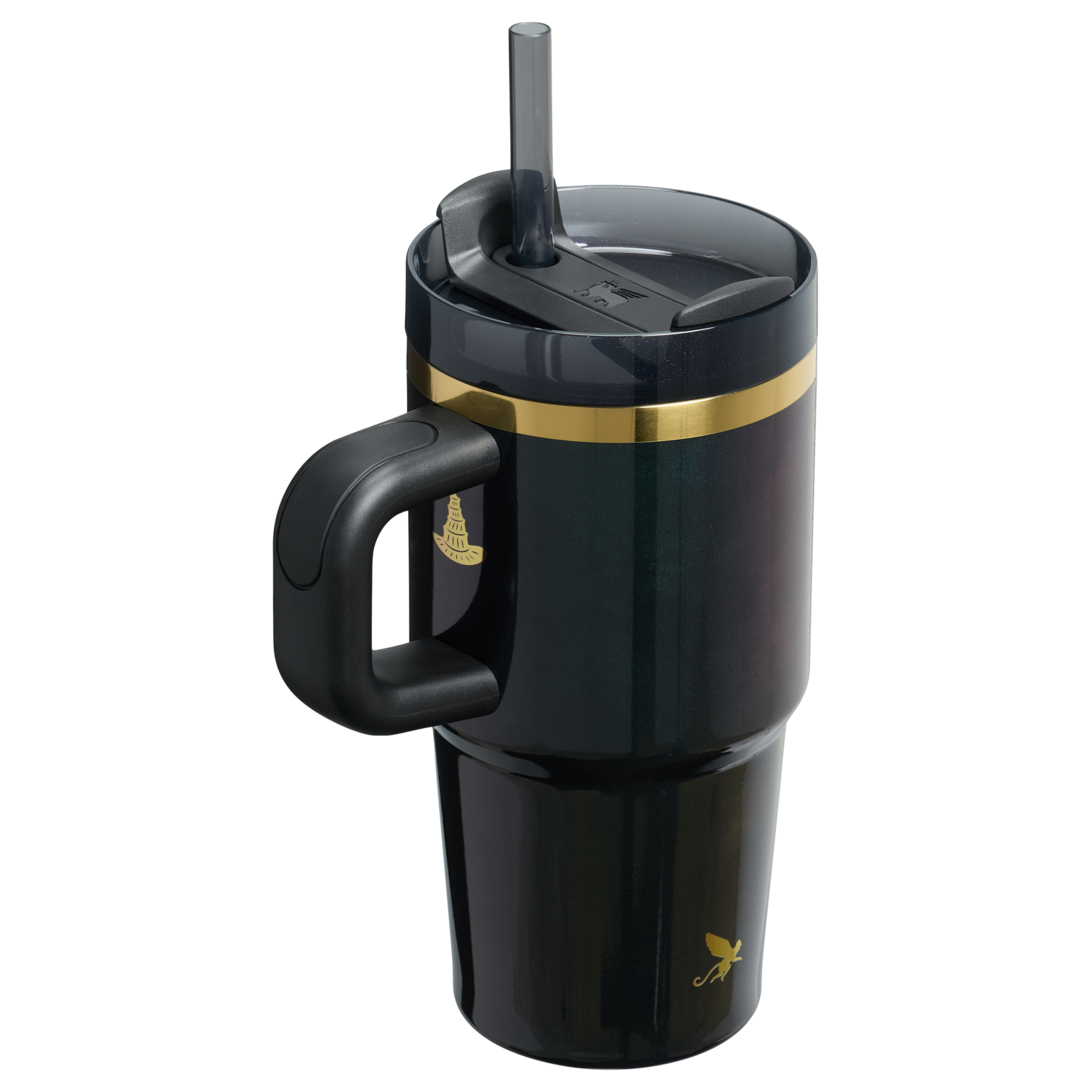 Car-Cup Friendly The Wicked for Good Quencher H2.0 Flowstate Tumbler D247R - Double-Wall Vacuum Insulated Travel Tumbler with Straw Detail