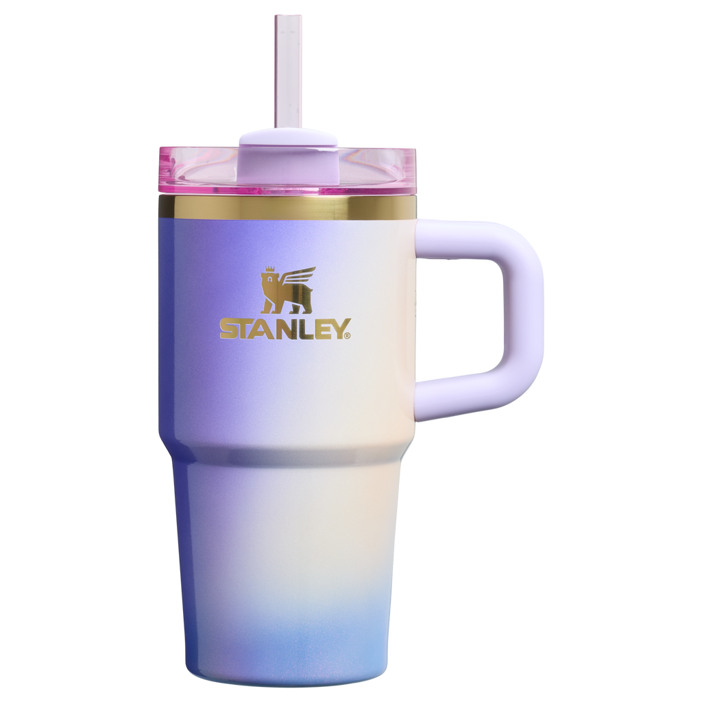Car-Cup Friendly The Wicked for Good Quencher H2.0 Flowstate Tumbler D247R - Double-Wall Vacuum Insulated Travel Tumbler with Straw - Glinda For Good