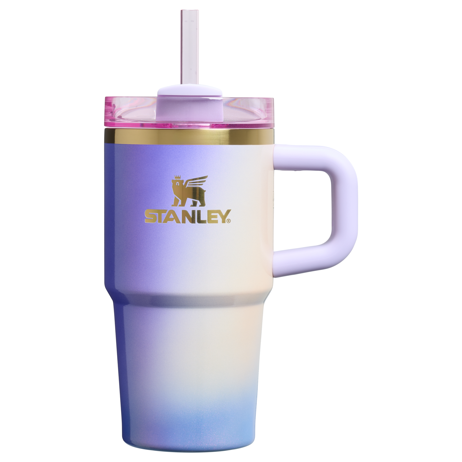 Car-Cup Friendly The Wicked for Good Quencher H2.0 Flowstate Tumbler D247R - Double-Wall Vacuum Insulated Travel Tumbler with Straw - Glinda For Good