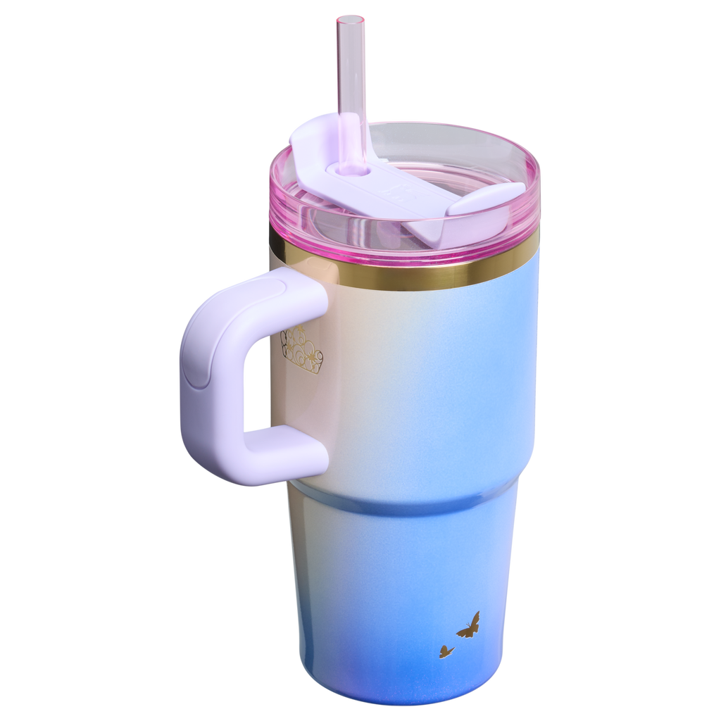 Car-Cup Friendly The Wicked for Good Quencher H2.0 Flowstate Tumbler D247R - Double-Wall Vacuum Insulated Travel Tumbler with Straw Detail