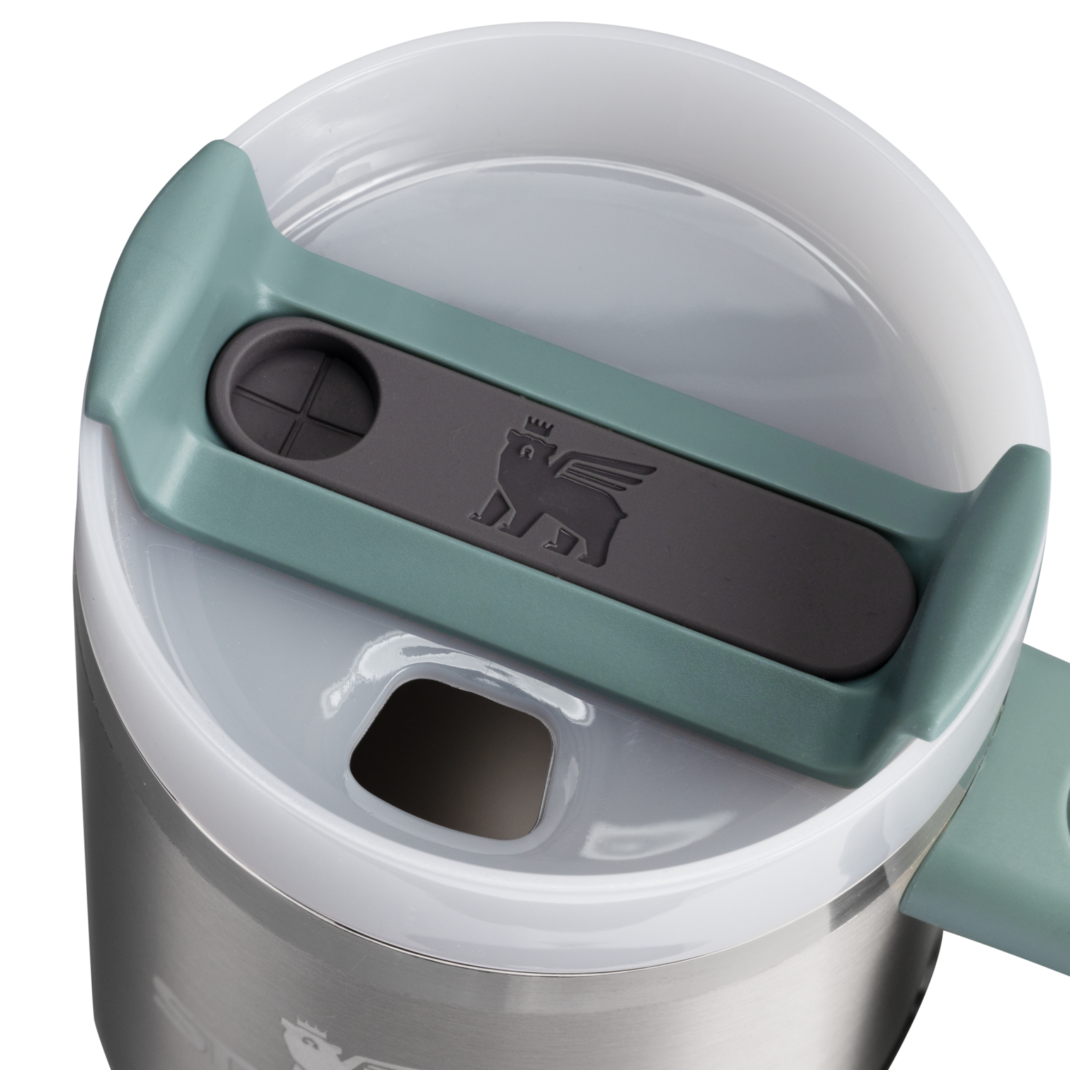 Double-Wall Vacuum The Quencher H2.O Flowstate Tumbler | Stanley Create D274S - 40oz Large Capacity Car-Cup Friendly Quencher Detail