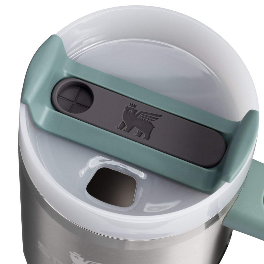 Double-Wall Vacuum The Quencher H2.O Flowstate Tumbler D069R - Premium Stainless Steel Straw Cup for All-Day Hydration Detail