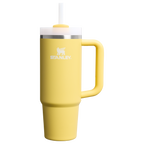Double-Wall Vacuum The Quencher H2.0 Flowstate Tumbler D051L - Double-Wall Vacuum Insulated Travel Tumbler with Straw - Daffodil