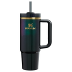 Car-Cup Friendly The Wicked for Good Quencher H2.0 Flowstate Tumbler D246P - Premium Stainless Steel Straw Cup for All-Day Hydration - Elphaba For Good