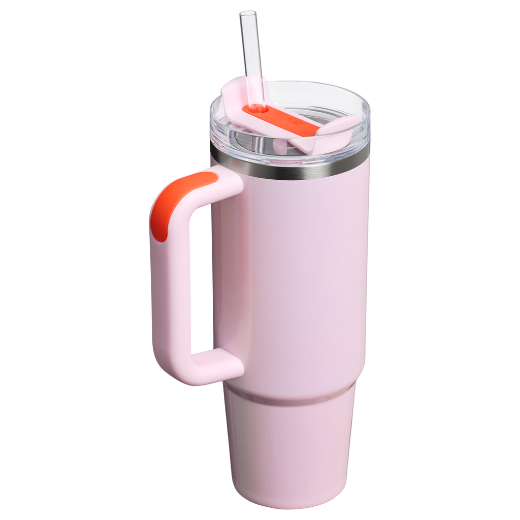 Double-Wall Vacuum The Quencher H2.0 Flowstate Tumbler D051L - Double-Wall Vacuum Insulated Travel Tumbler with Straw Detail