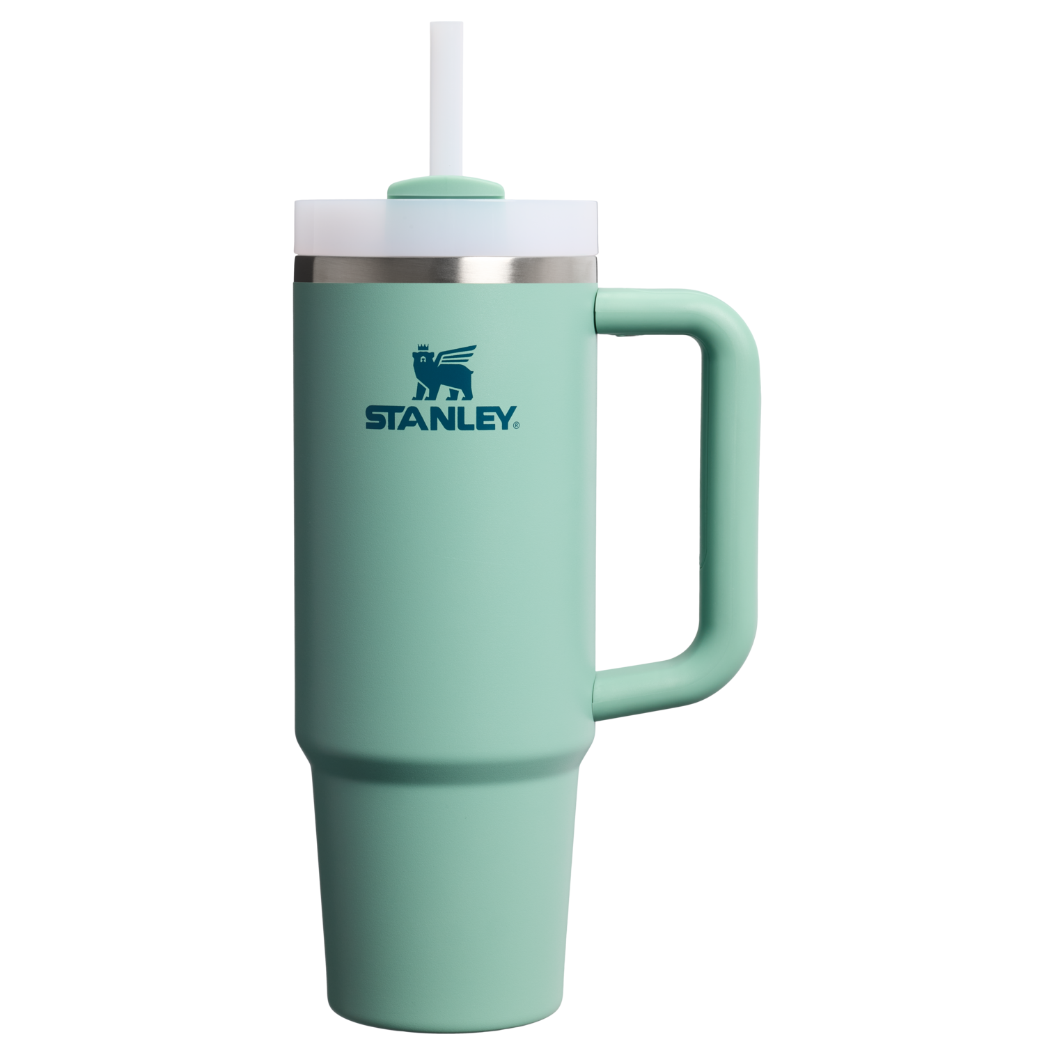 Double-Wall Vacuum The Quencher H2.0 Flowstate Tumbler D051L - Double-Wall Vacuum Insulated Travel Tumbler with Straw - Spring Green