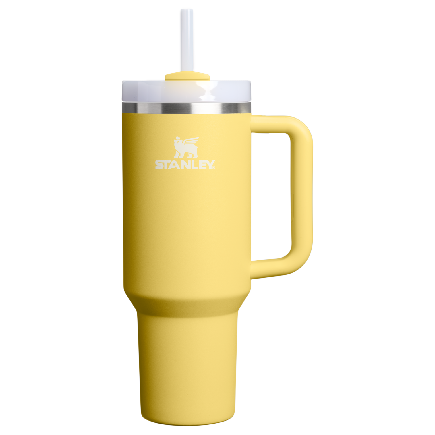 Large Capacity The Quencher H2.0 Flowstate Tumbler D050X - Premium Stainless Steel Straw Cup for All-Day Hydration - Daffodil