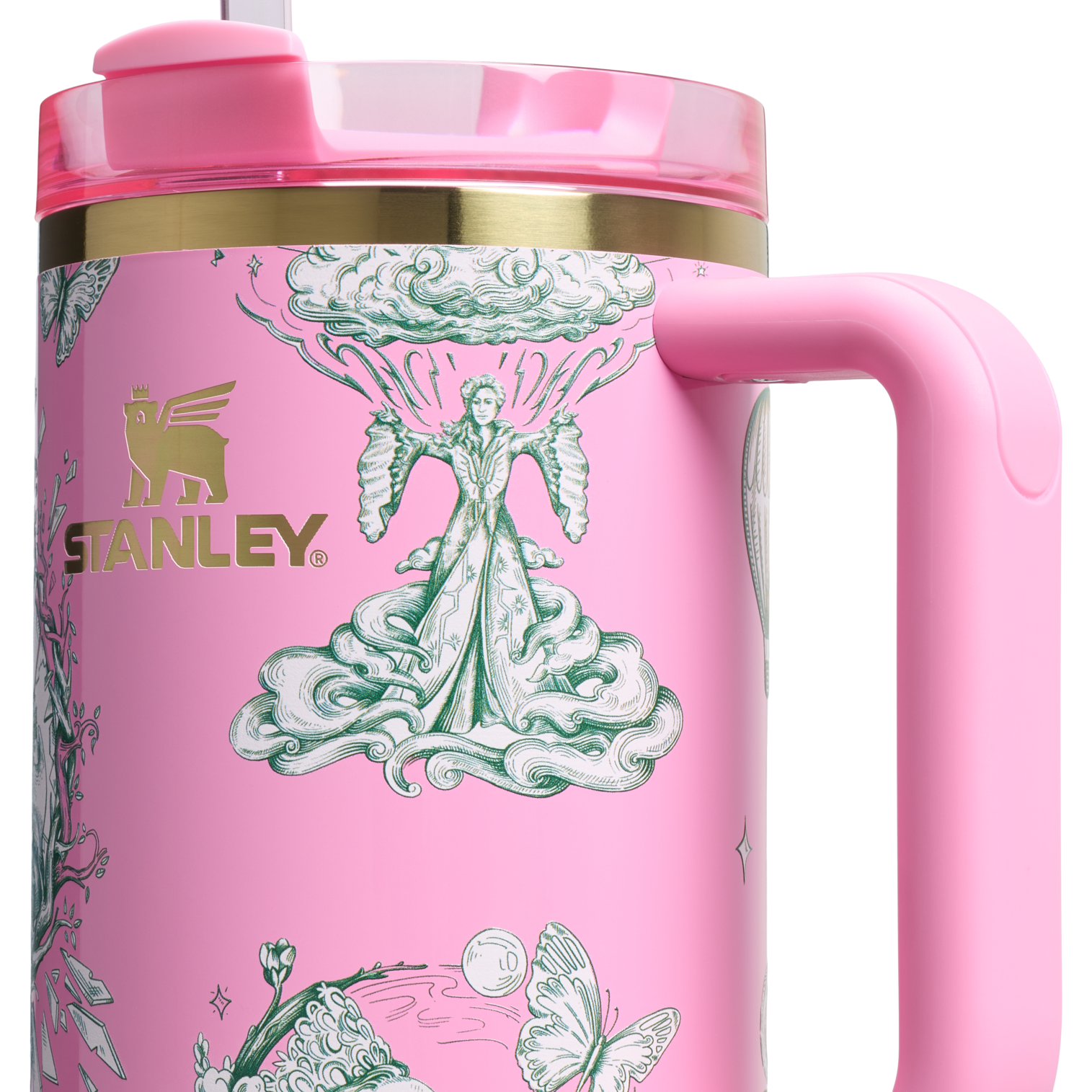 Insulated Travel The Wicked for Good Quencher H2.0 Flowstate Tumbler D245R - FlowState 3-Position Lid Insulated Travel Mug Detail