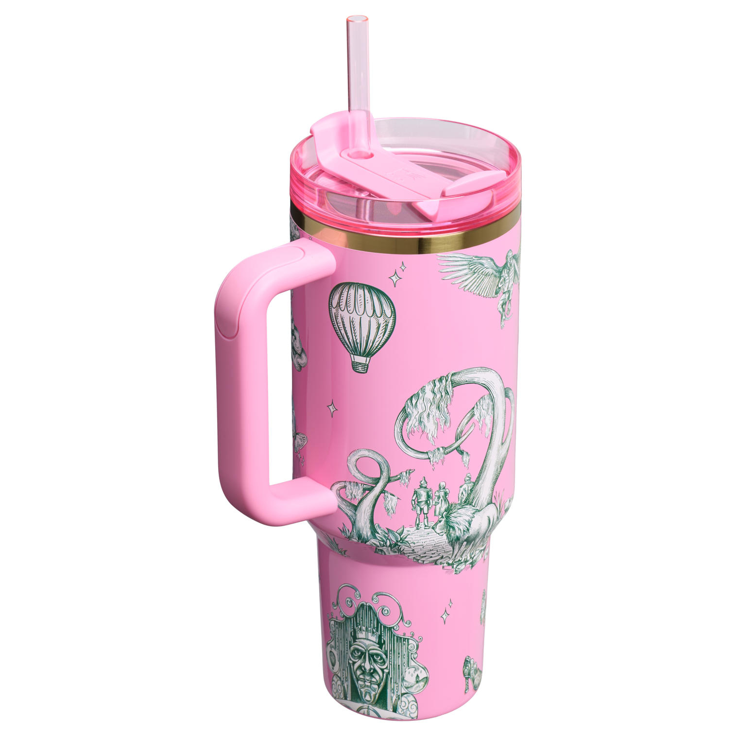 Insulated Travel The Wicked for Good Quencher H2.0 Flowstate Tumbler D245R - FlowState 3-Position Lid Insulated Travel Mug Detail