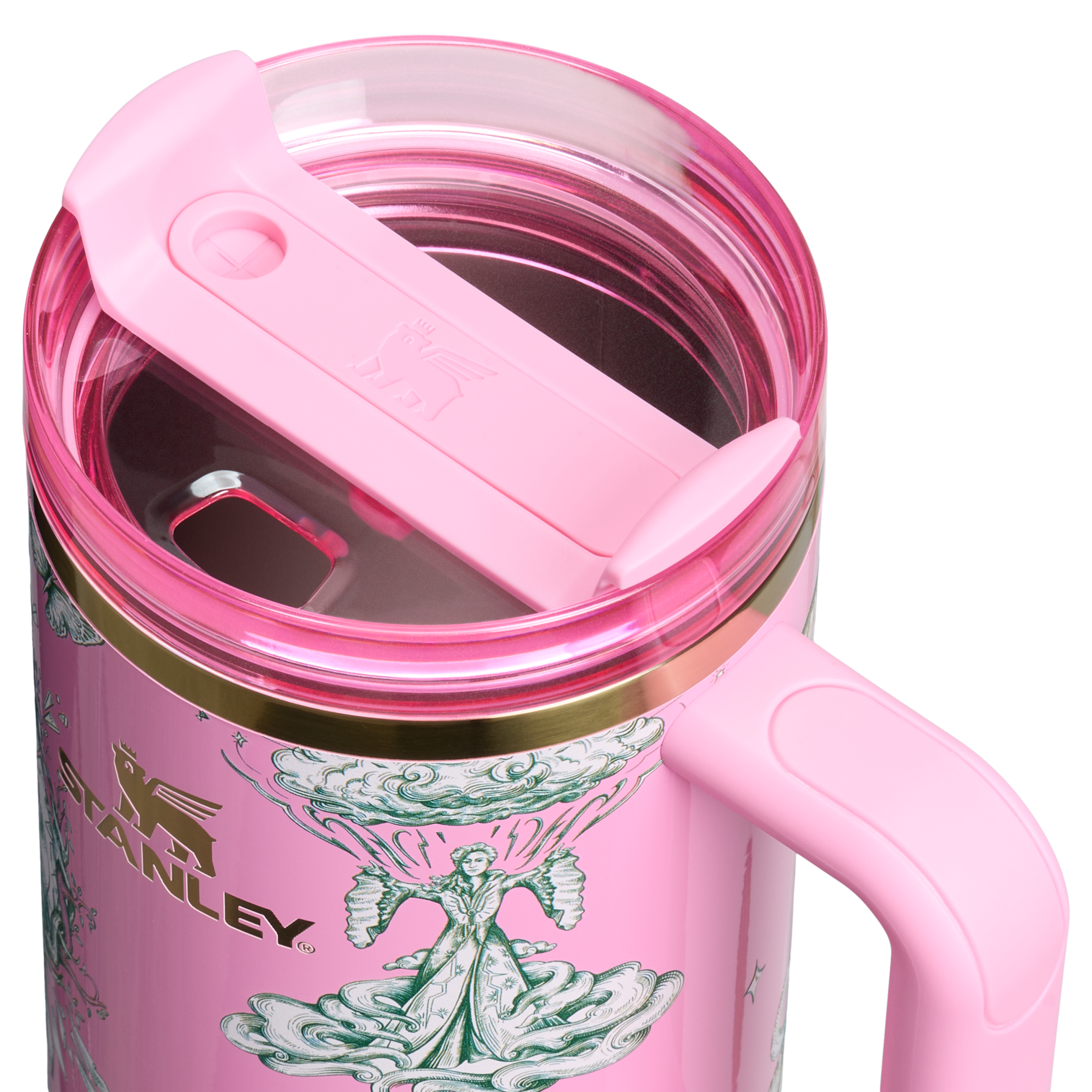 Insulated Travel The Wicked for Good Quencher H2.0 Flowstate Tumbler D245R - FlowState 3-Position Lid Insulated Travel Mug Detail