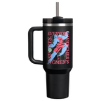 Insulated Travel The Quencher H2.0 Flowstate Tumbler D340Y - FlowState 3-Position Lid Insulated Travel Mug - Tournament Black