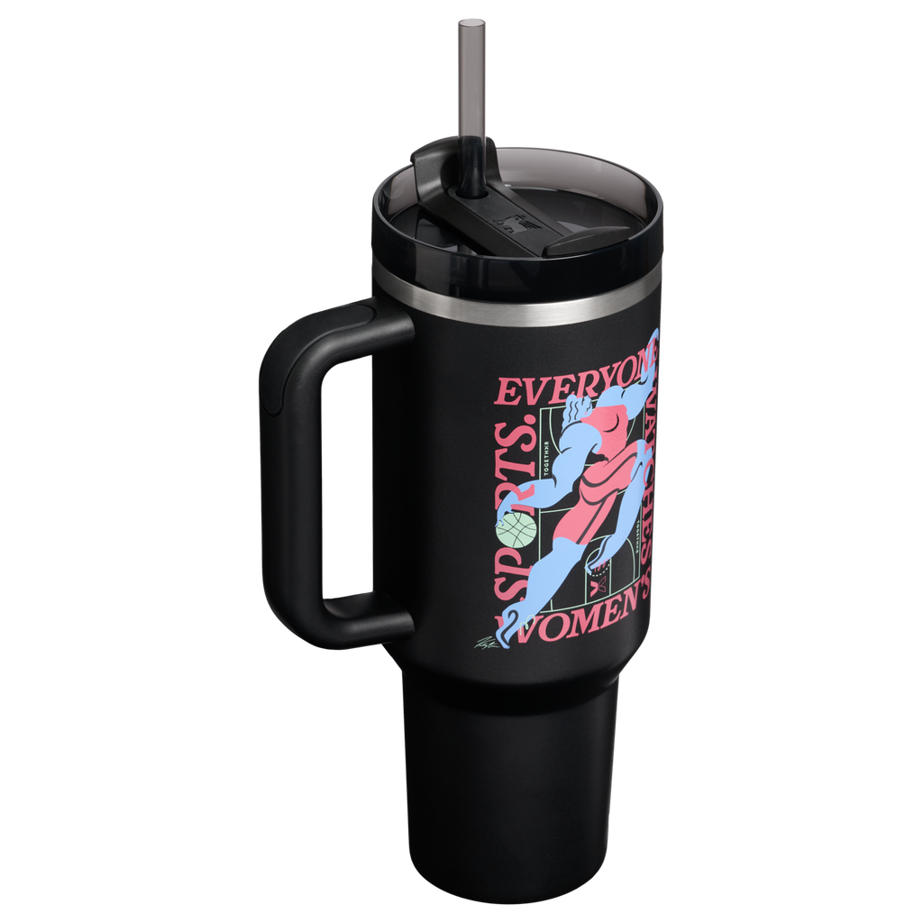Insulated Travel The Quencher H2.0 Flowstate Tumbler D340Y - FlowState 3-Position Lid Insulated Travel Mug Detail