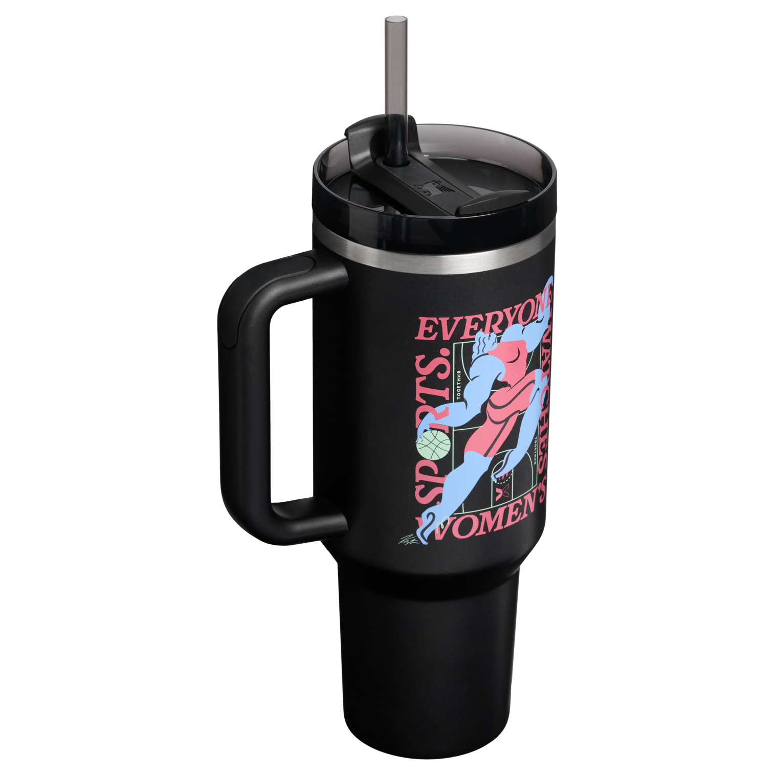 Insulated Travel The Quencher H2.0 Flowstate Tumbler D340Y - FlowState 3-Position Lid Insulated Travel Mug Detail
