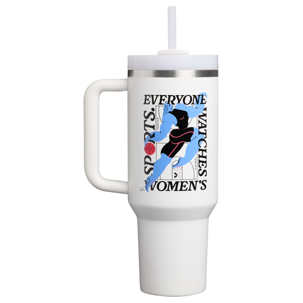 Insulated Travel The Quencher H2.0 Flowstate Tumbler D340Y - FlowState 3-Position Lid Insulated Travel Mug - Tournament White