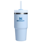 Double-Wall Vacuum The Quencher H2.0 Flowstate Tumbler  | Stanley Create D329E - 40oz Large Capacity Car-Cup Friendly Quencher - Glacier