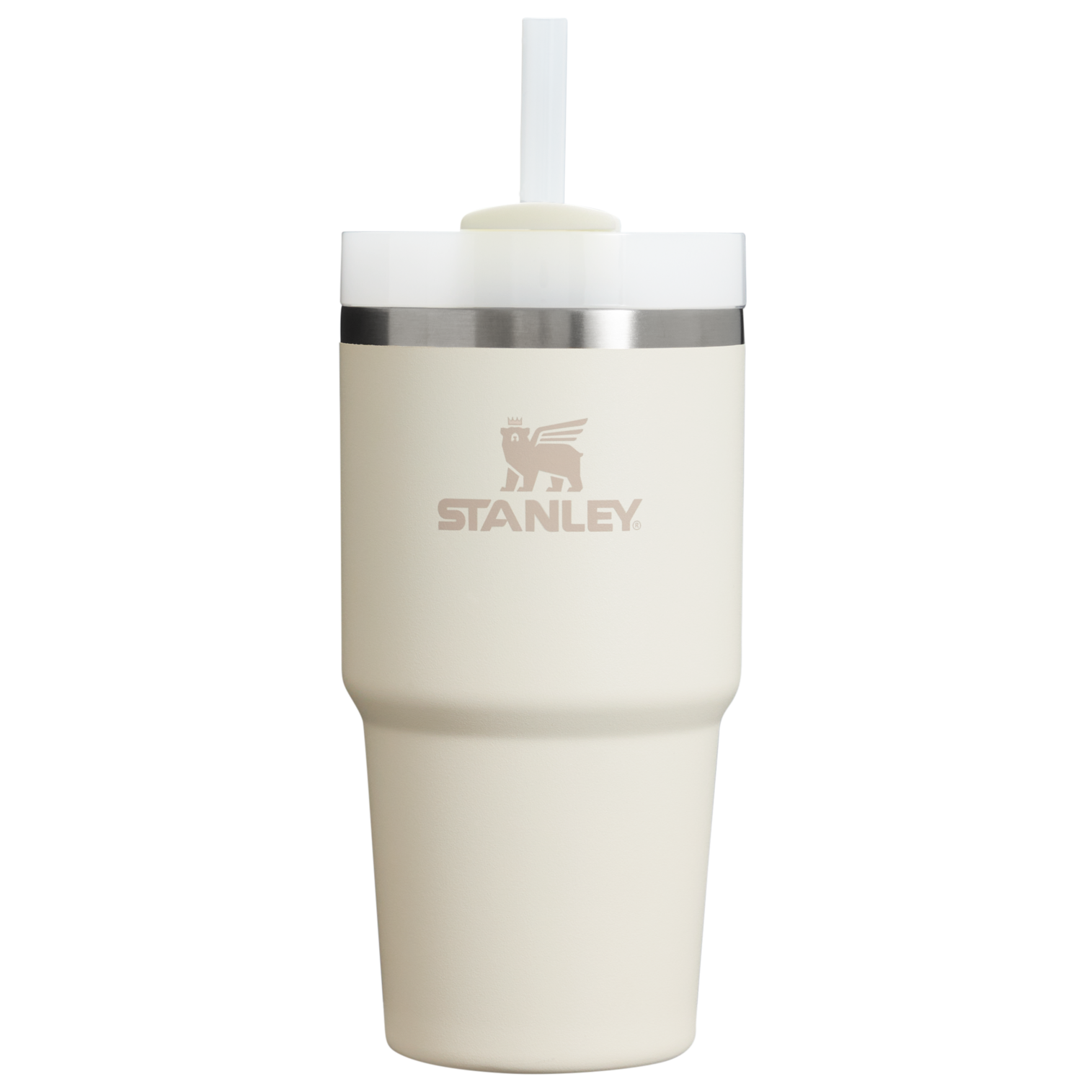 Car-Cup Friendly The Quencher H2.0 Flowstate Tumbler | Stanley Create D330L - Double-Wall Vacuum Insulated Travel Tumbler with Straw Detail