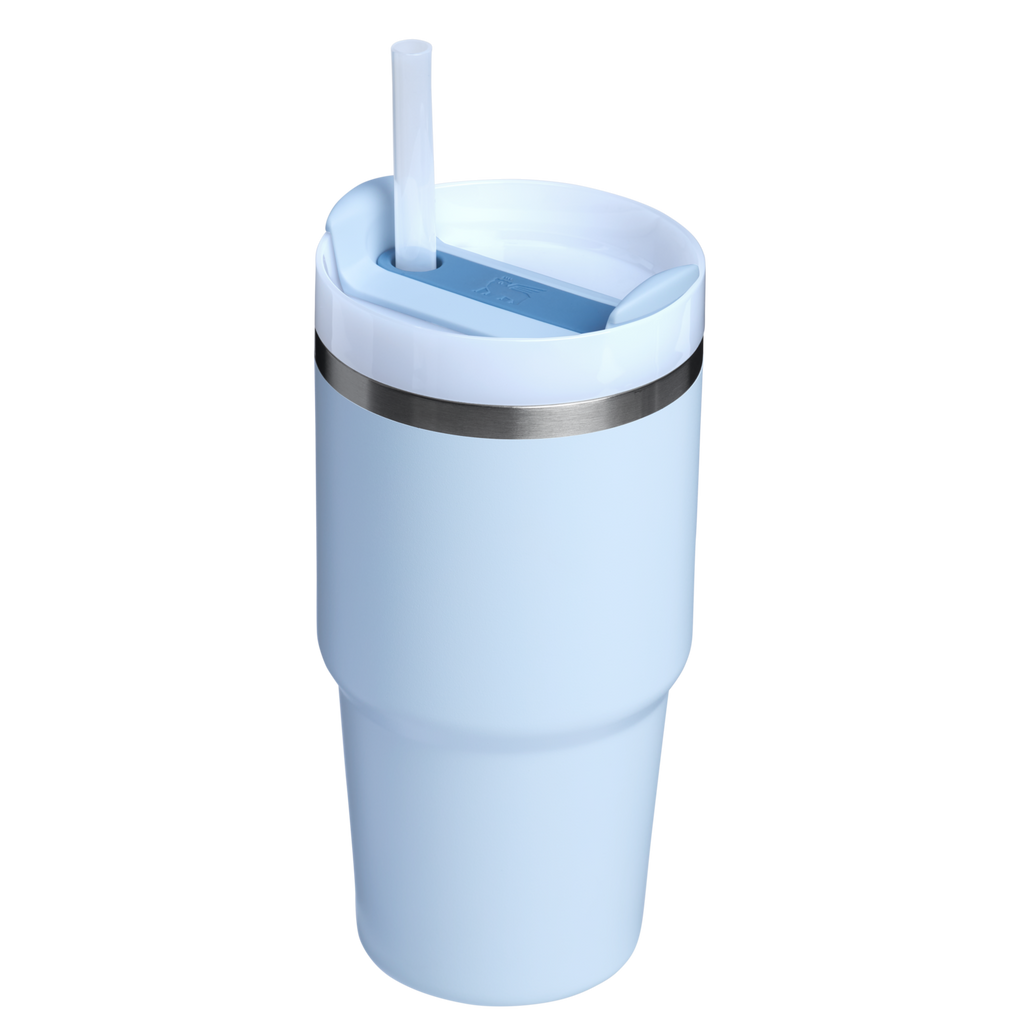 Car-Cup Friendly The Quencher H2.0 Flowstate Tumbler | Stanley Create D330L - Double-Wall Vacuum Insulated Travel Tumbler with Straw Detail