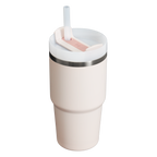 Car-Cup Friendly The Quencher H2.0 Flowstate Tumbler | Stanley Create D330L - Double-Wall Vacuum Insulated Travel Tumbler with Straw Detail