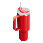 Large Capacity The Quencher H2.0 Flowstate Tumbler D050X - Premium Stainless Steel Straw Cup for All-Day Hydration Detail