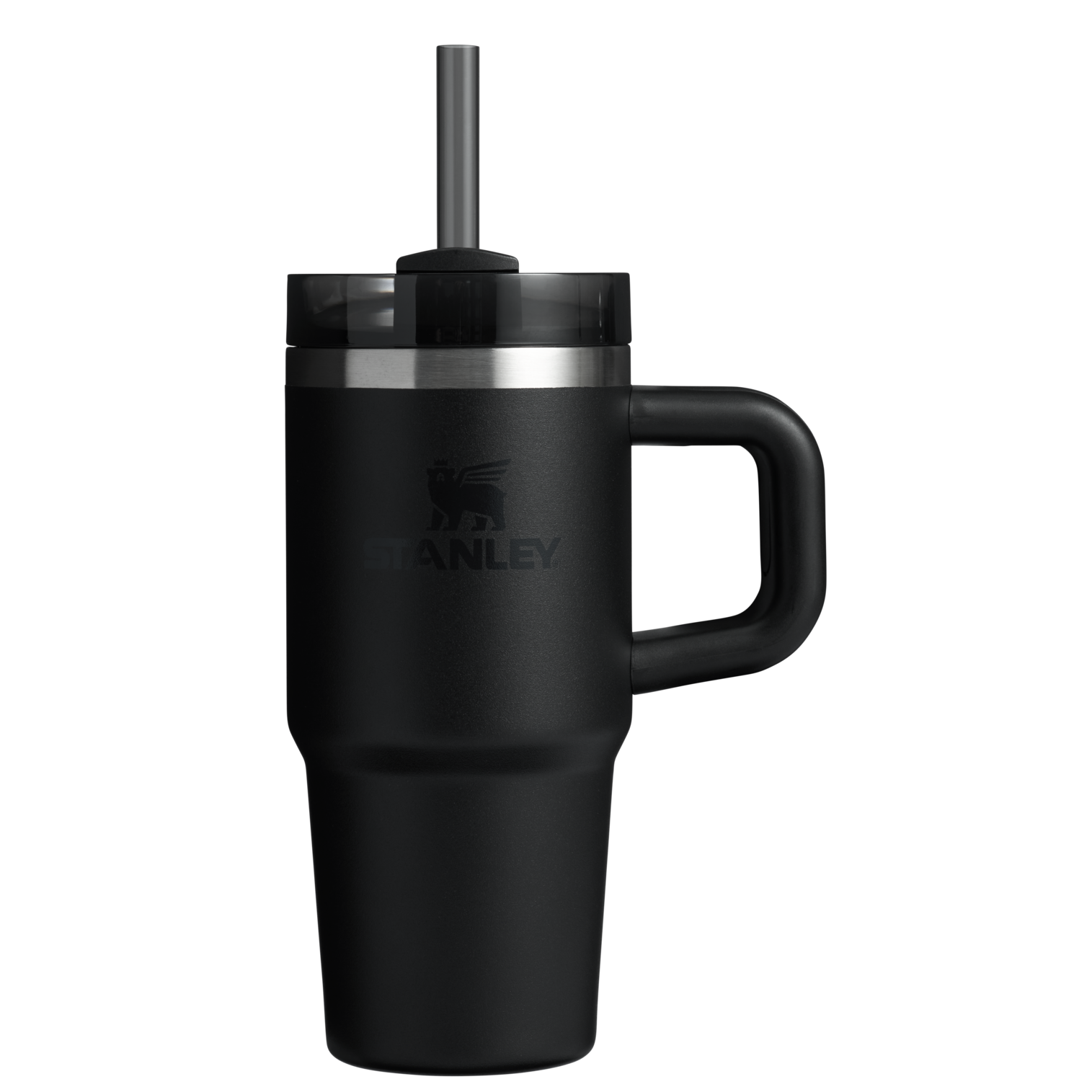 Splash-Resistant FlowState The Quencher H2.O Flowstate Tumbler D068Z - 40oz Large Capacity Car-Cup Friendly Quencher - Black 2.0