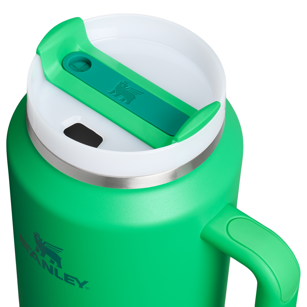 Splash-Resistant FlowState The Quencher H2.0 Flowstate Tumbler D033Q - Double-Wall Vacuum Insulated Travel Tumbler with Straw Detail