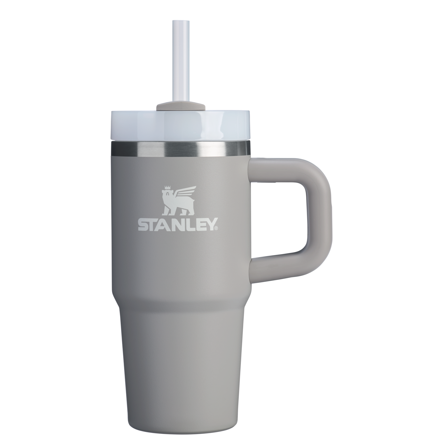 Splash-Resistant FlowState The Quencher H2.O Flowstate Tumbler D068Z - 40oz Large Capacity Car-Cup Friendly Quencher - Ash
