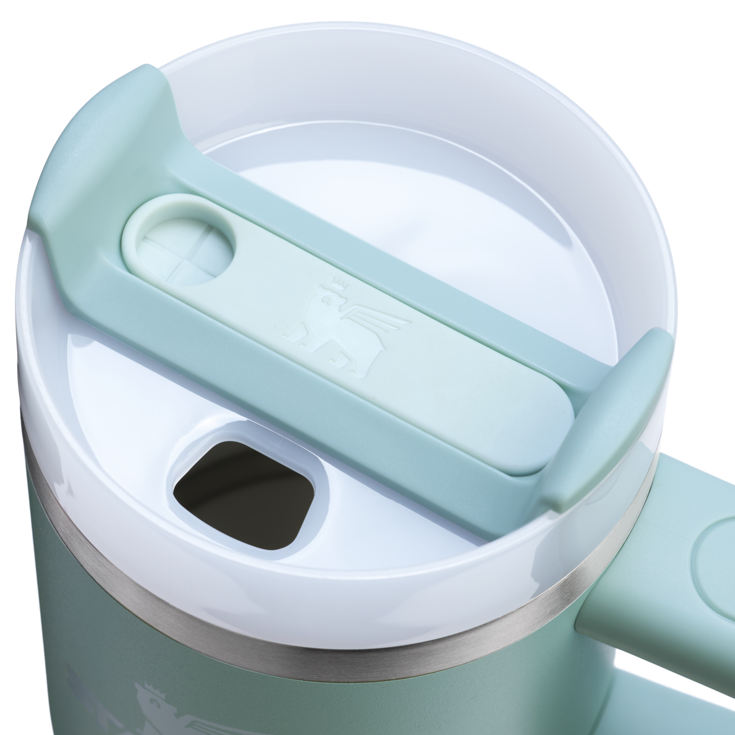 Large Capacity The Quencher H2.O Flowstate Tumbler | Stanley Create D291F - Premium Stainless Steel Straw Cup for All-Day Hydration Detail