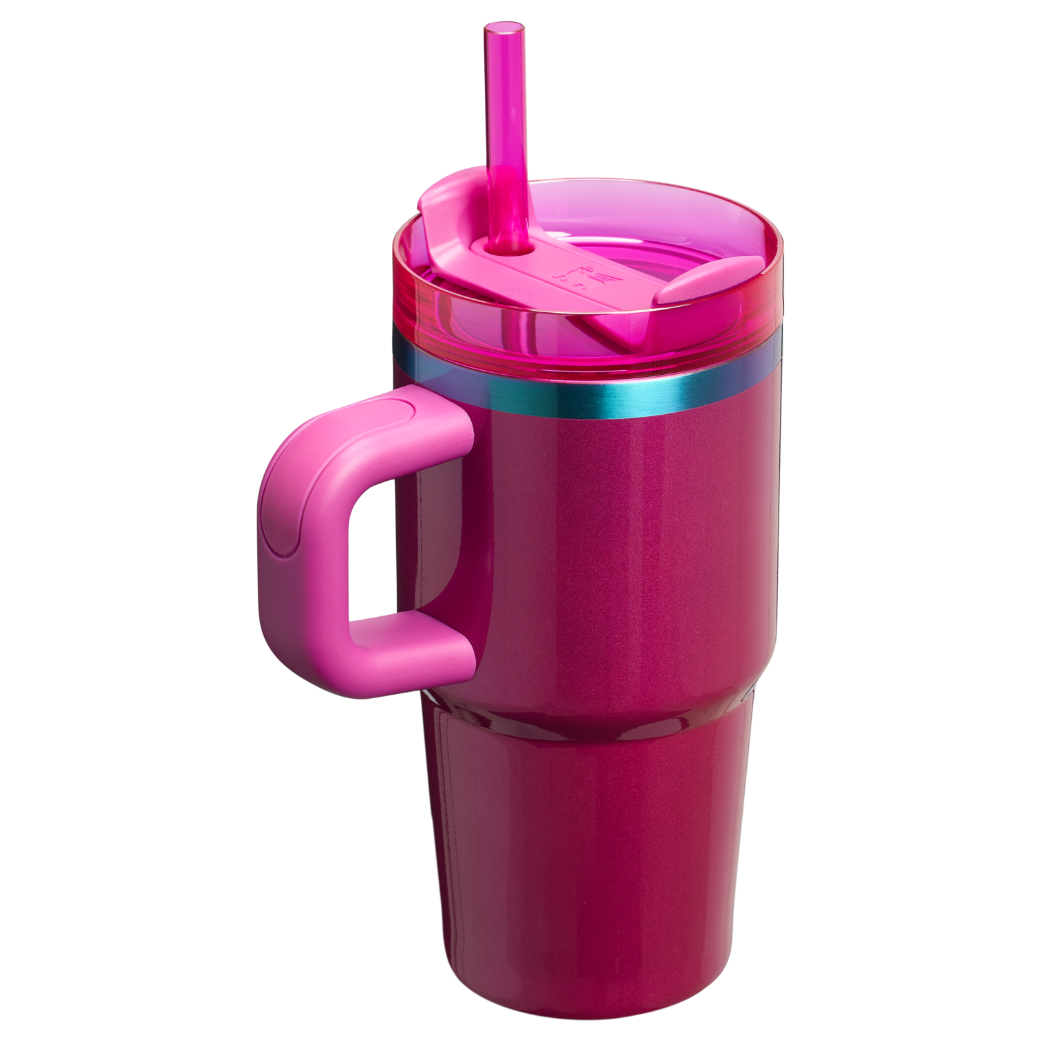 Double-Wall Vacuum The Quencher H2.O Flowstate Tumbler D069R - Premium Stainless Steel Straw Cup for All-Day Hydration Detail