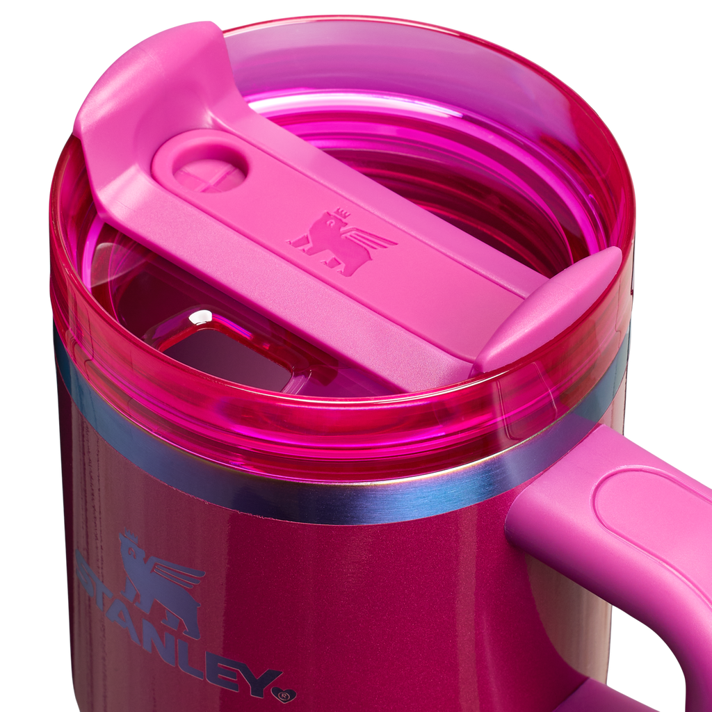 Double-Wall Vacuum The Quencher H2.O Flowstate Tumbler D069R - Premium Stainless Steel Straw Cup for All-Day Hydration Detail