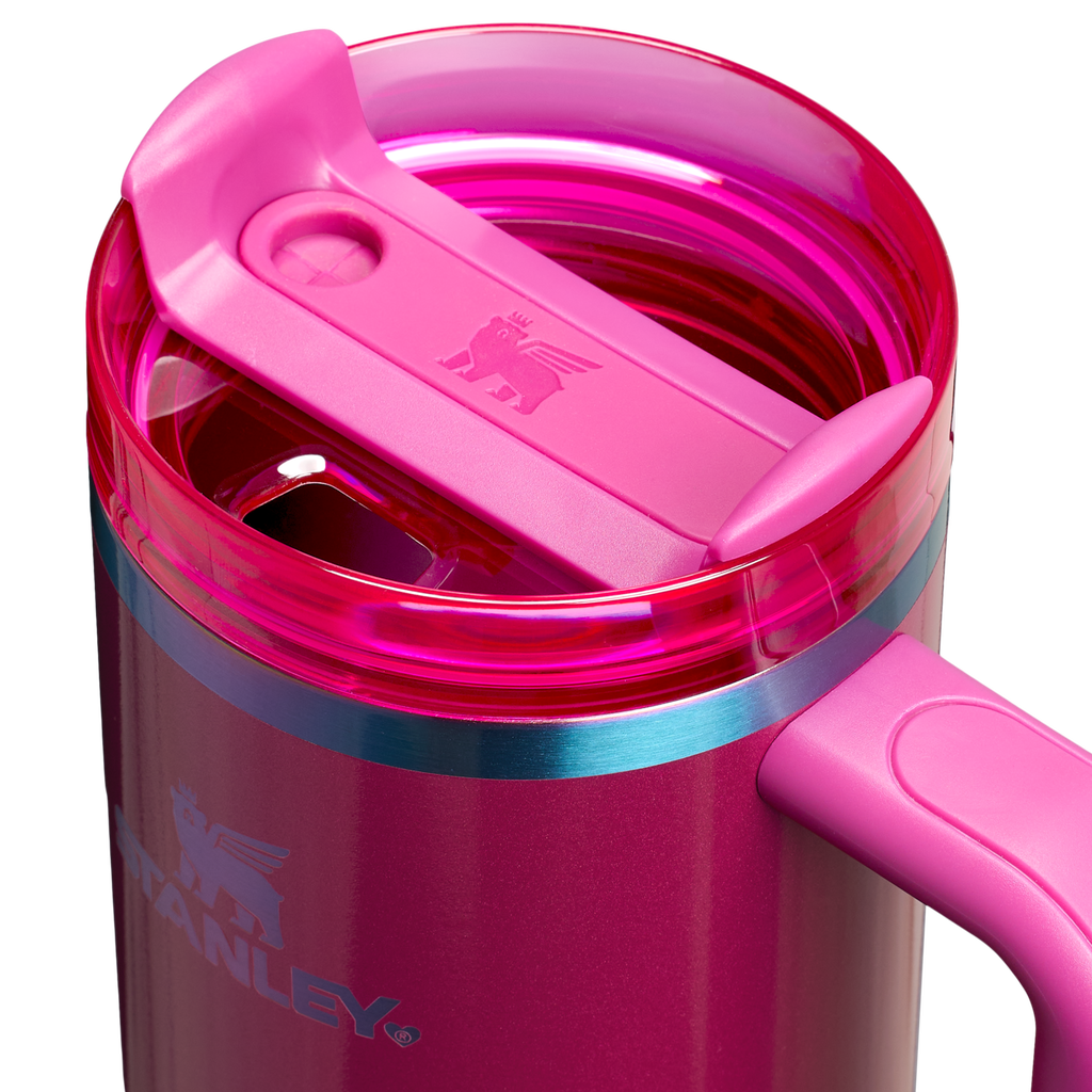 Double-Wall Vacuum The Quencher H2.0 Flowstate Tumbler D051L - Double-Wall Vacuum Insulated Travel Tumbler with Straw Detail