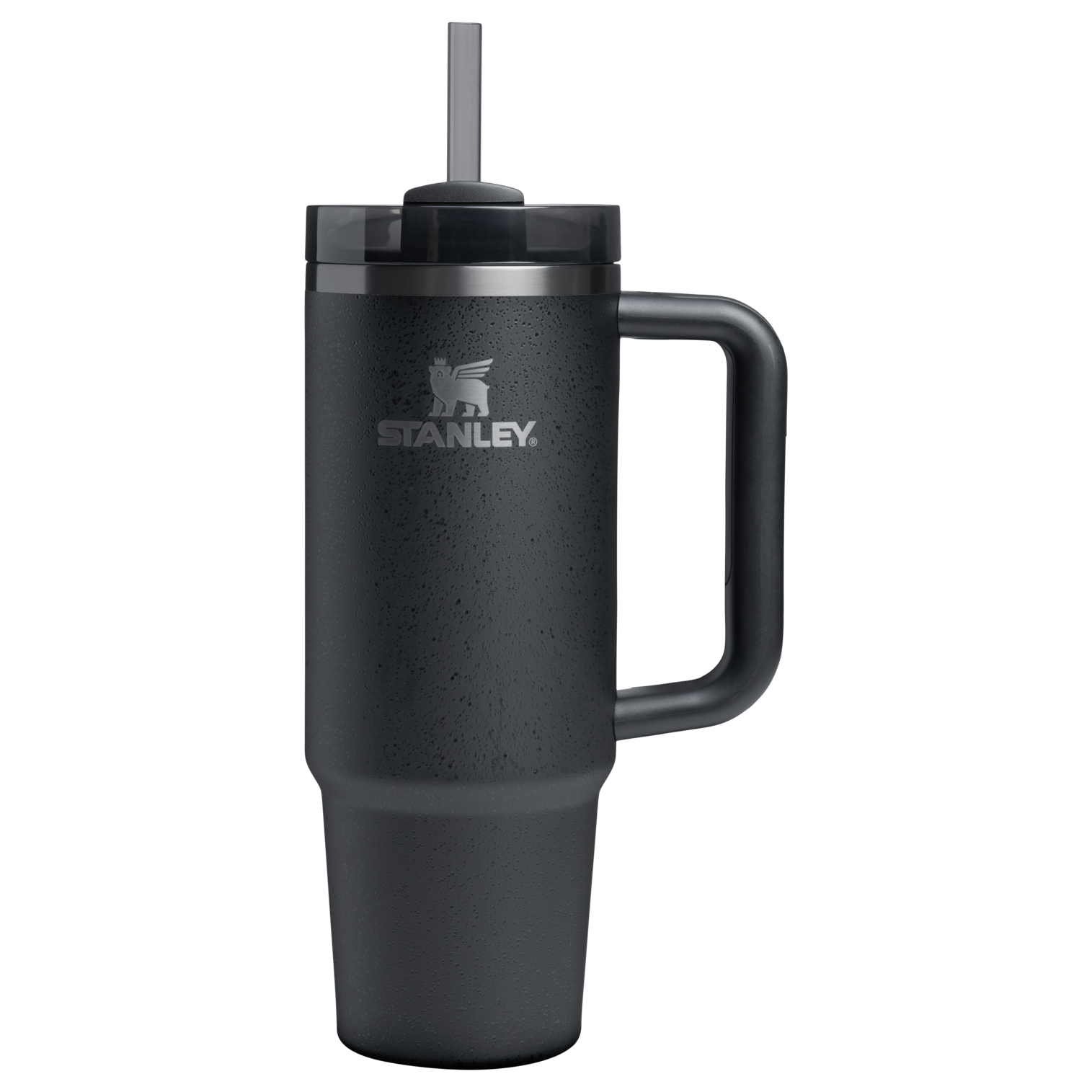 Insulated Travel The Quencher H2.0 Flowstate Tumbler | Stanley Create D331C - Double-Wall Vacuum Insulated Travel Tumbler with Straw Detail