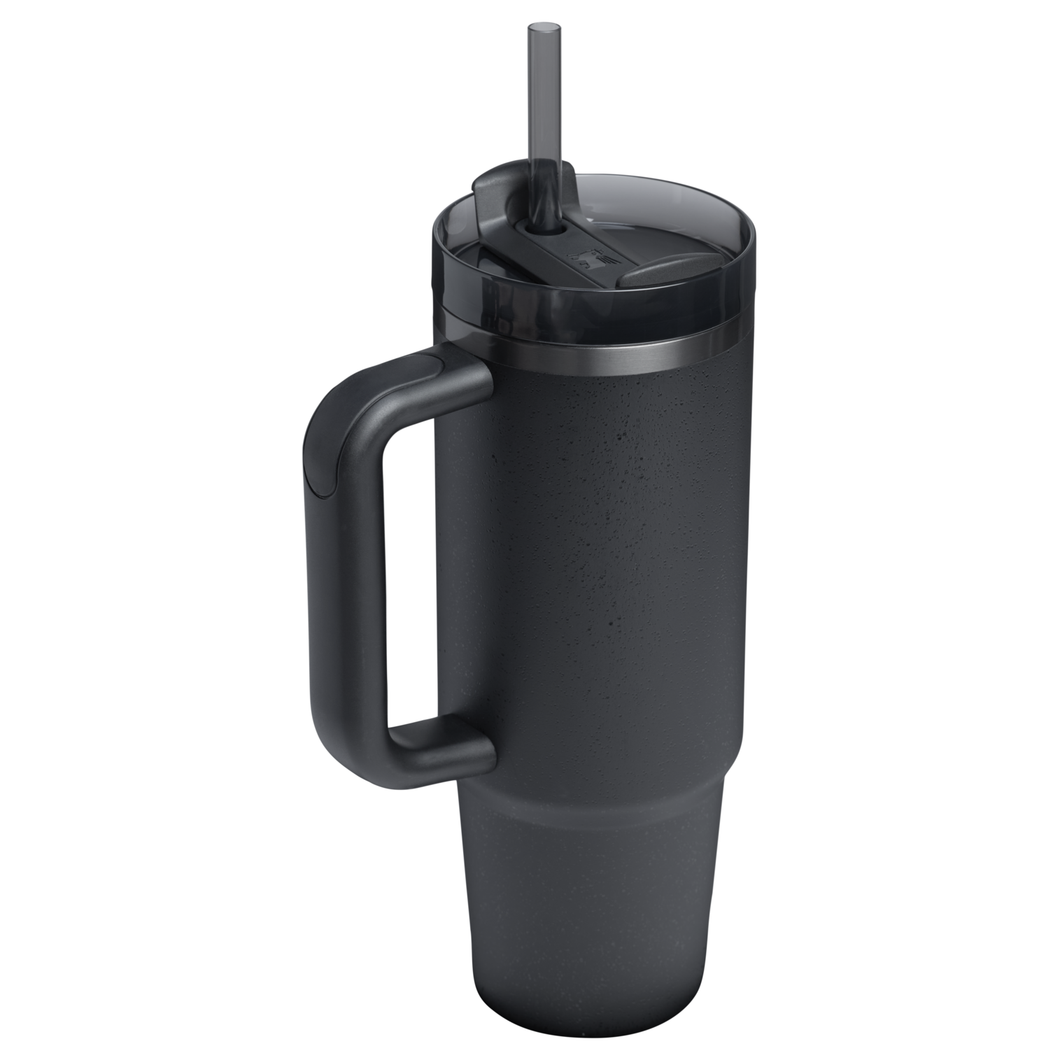 Insulated Travel The Quencher H2.0 Flowstate Tumbler | Stanley Create D331C - Double-Wall Vacuum Insulated Travel Tumbler with Straw Detail