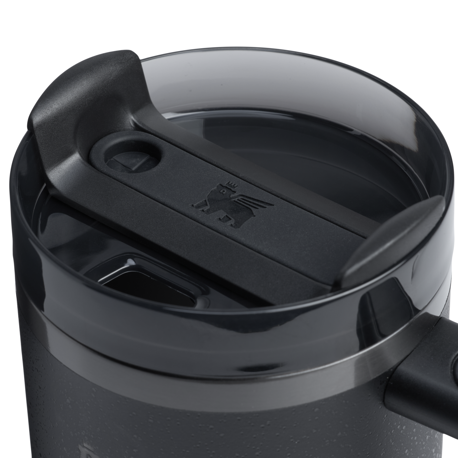 Insulated Travel The Quencher H2.0 Flowstate Tumbler | Stanley Create D331C - Double-Wall Vacuum Insulated Travel Tumbler with Straw Detail