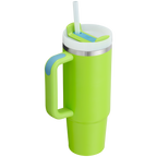 Double-Wall Vacuum The Quencher H2.0 Flowstate Tumbler D051L - Double-Wall Vacuum Insulated Travel Tumbler with Straw Detail
