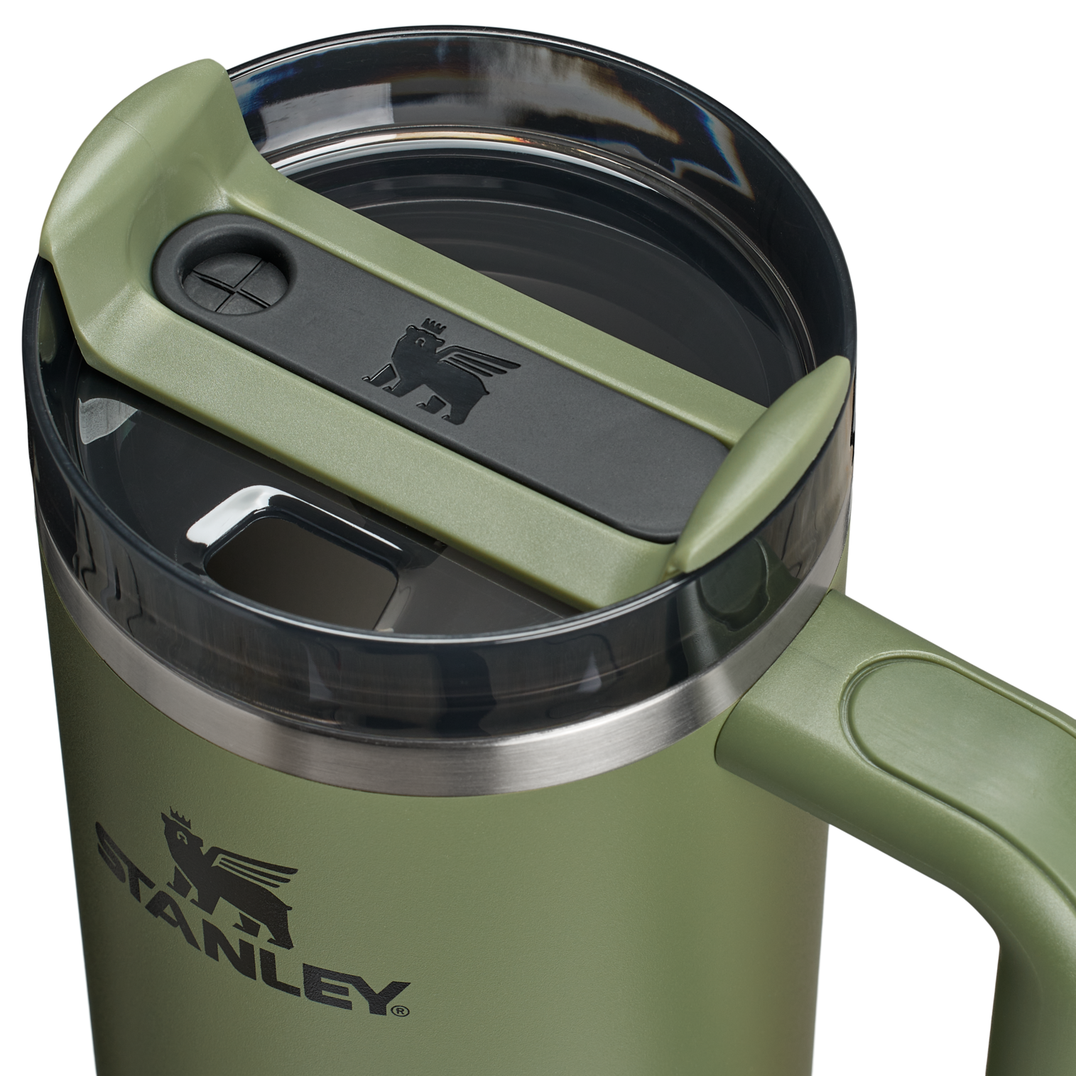 Double-Wall Vacuum The Quencher H2.0 Flowstate Tumbler D051L - Double-Wall Vacuum Insulated Travel Tumbler with Straw Detail