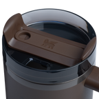 Insulated Travel The Quencher H2.0 Flowstate Tumbler | Stanley Create D331C - Double-Wall Vacuum Insulated Travel Tumbler with Straw Detail