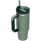 Double-Wall Vacuum The Quencher H2.0 Flowstate Tumbler D051L - Double-Wall Vacuum Insulated Travel Tumbler with Straw Detail
