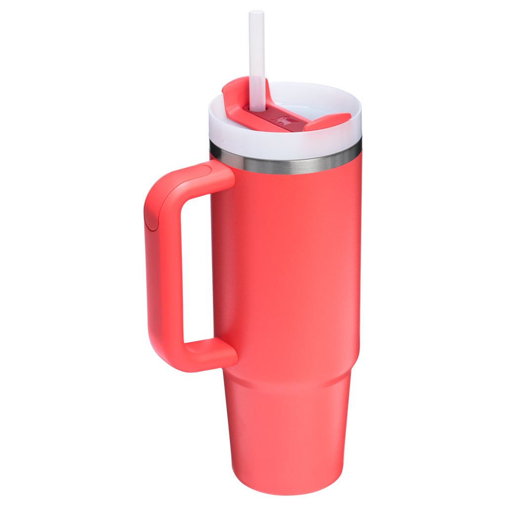 Double-Wall Vacuum The Quencher H2.0 Flowstate Tumbler D051L - Double-Wall Vacuum Insulated Travel Tumbler with Straw Detail