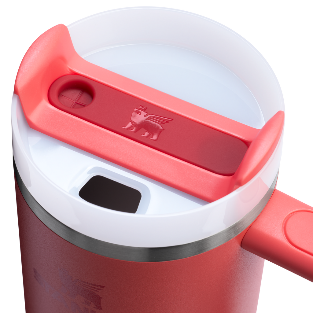 Double-Wall Vacuum The Quencher H2.0 Flowstate Tumbler D051L - Double-Wall Vacuum Insulated Travel Tumbler with Straw Detail